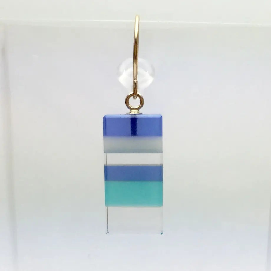 bisoa 縞々PIERCE BLUE / 0.5PAIR