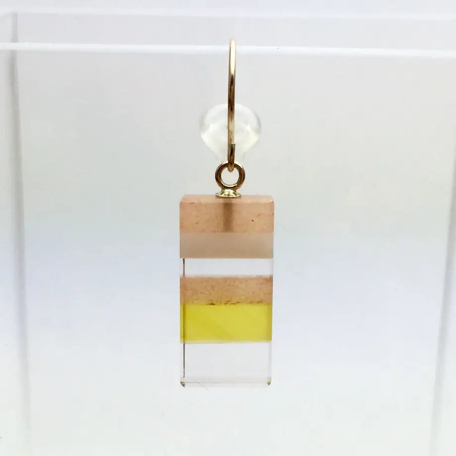 bisoa 縞々PIERCE ORANGE / 0.5PAIR