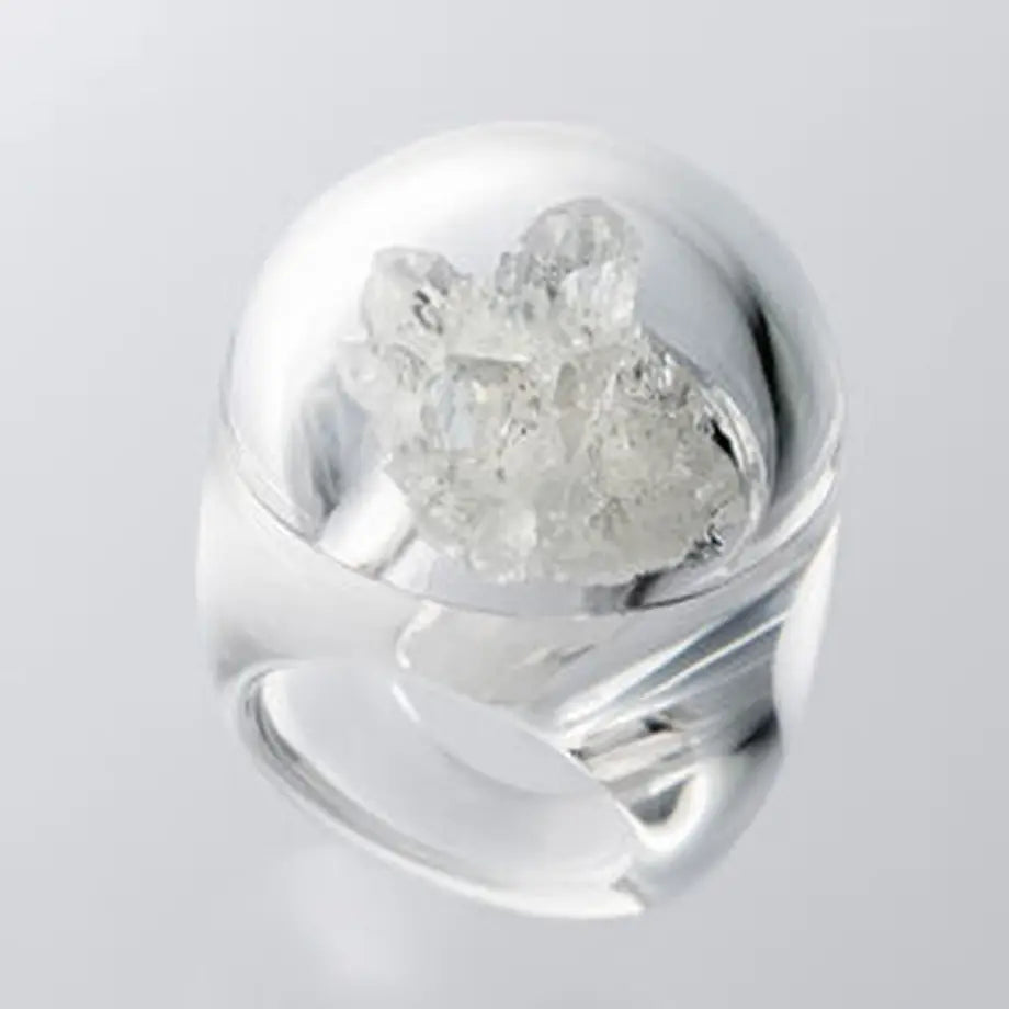 118 Crystal Dome Ring (mineral)