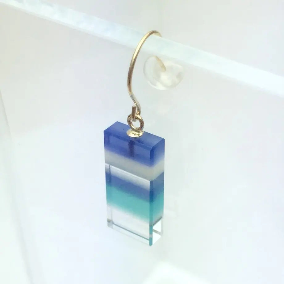 bisoa 縞々PIERCE BLUE / 0.5PAIR