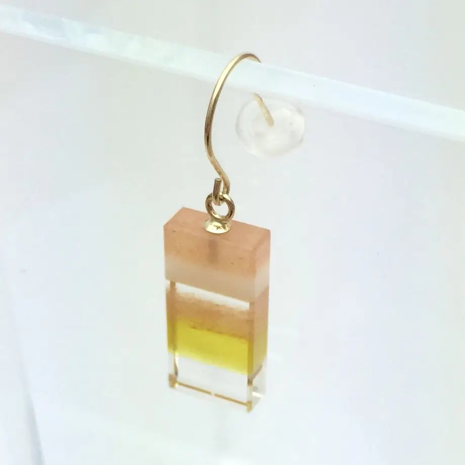 bisoa 縞々PIERCE ORANGE / 0.5PAIR